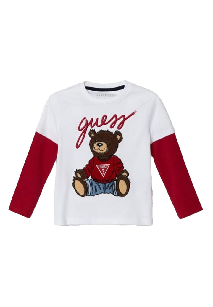 T-shirt bianca per neonato