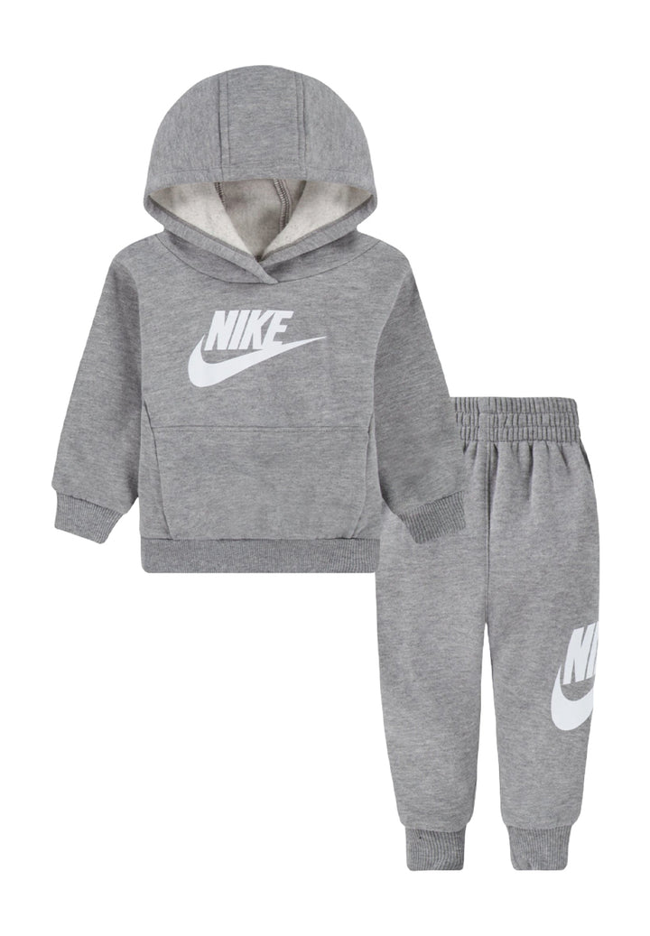 Completo felpa grigio per bambino