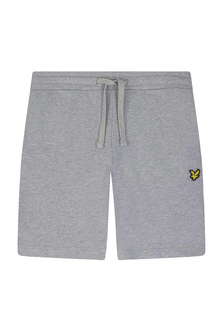Bermuda felpa grigio per bambino