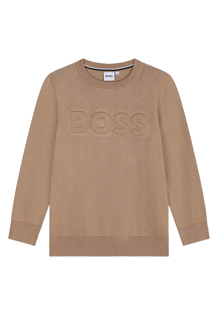 Maglioncino beige per bambino