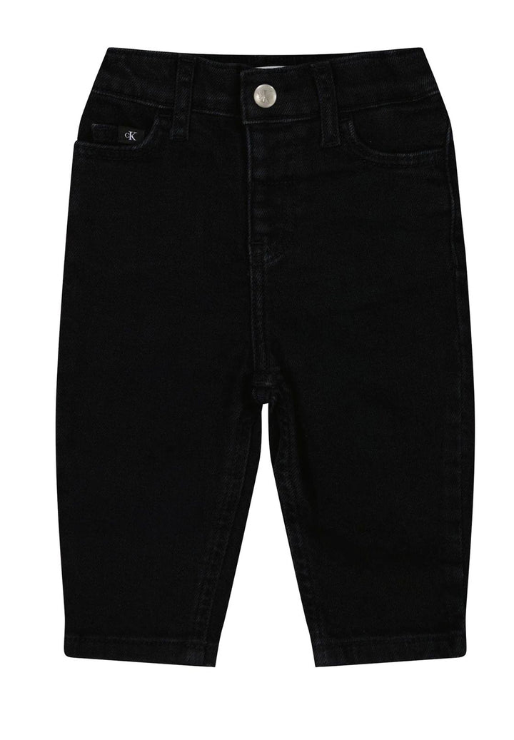 Jeans nero denim per bambino