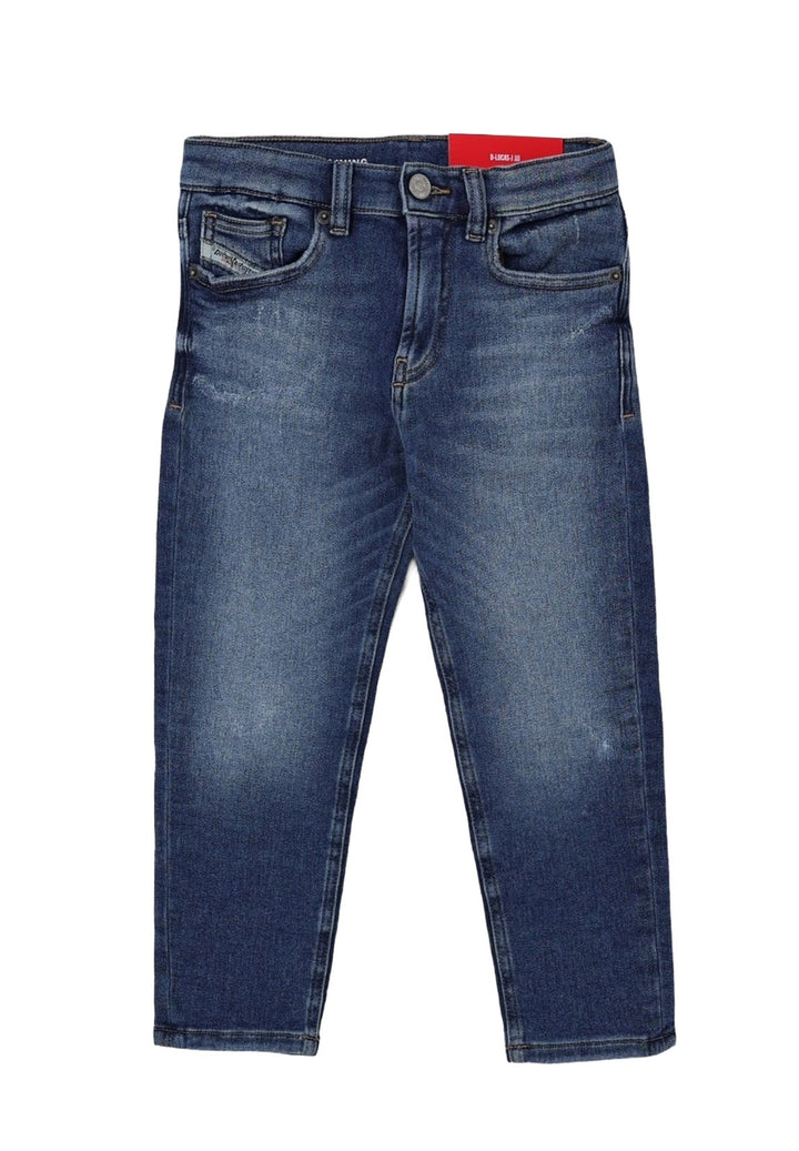 Jeans blu denim per bambino