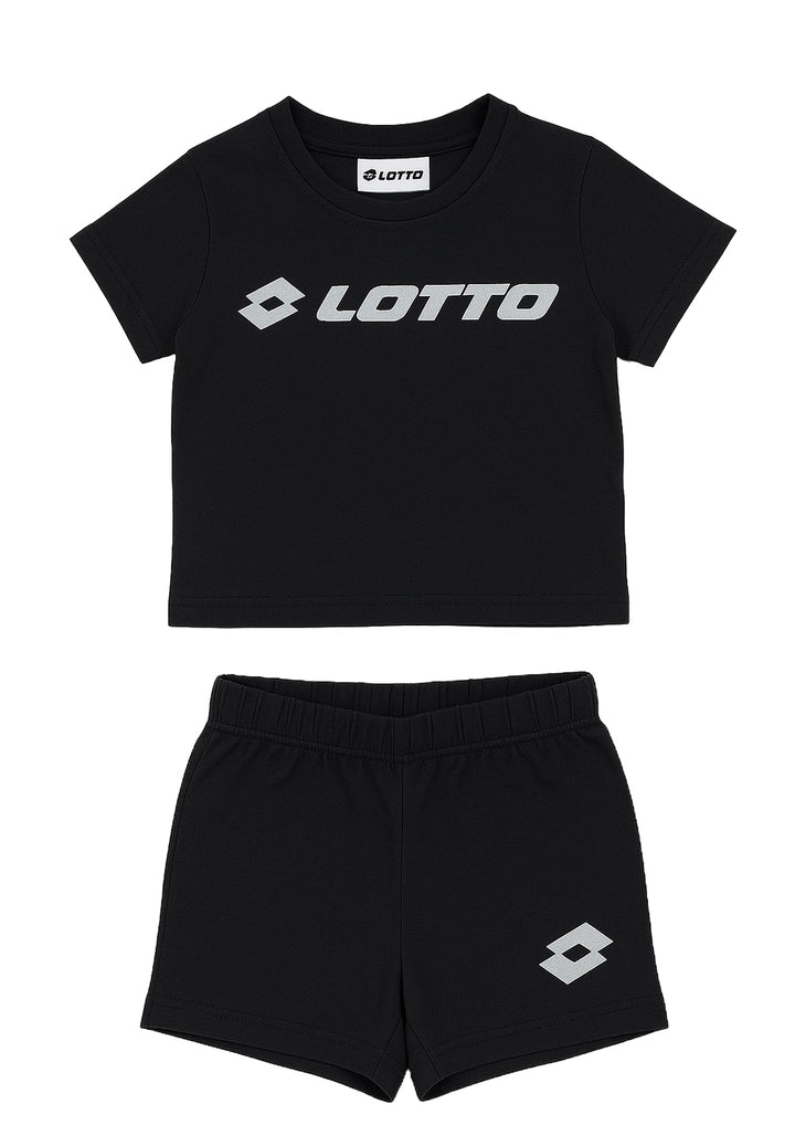 Completo nero per bambina