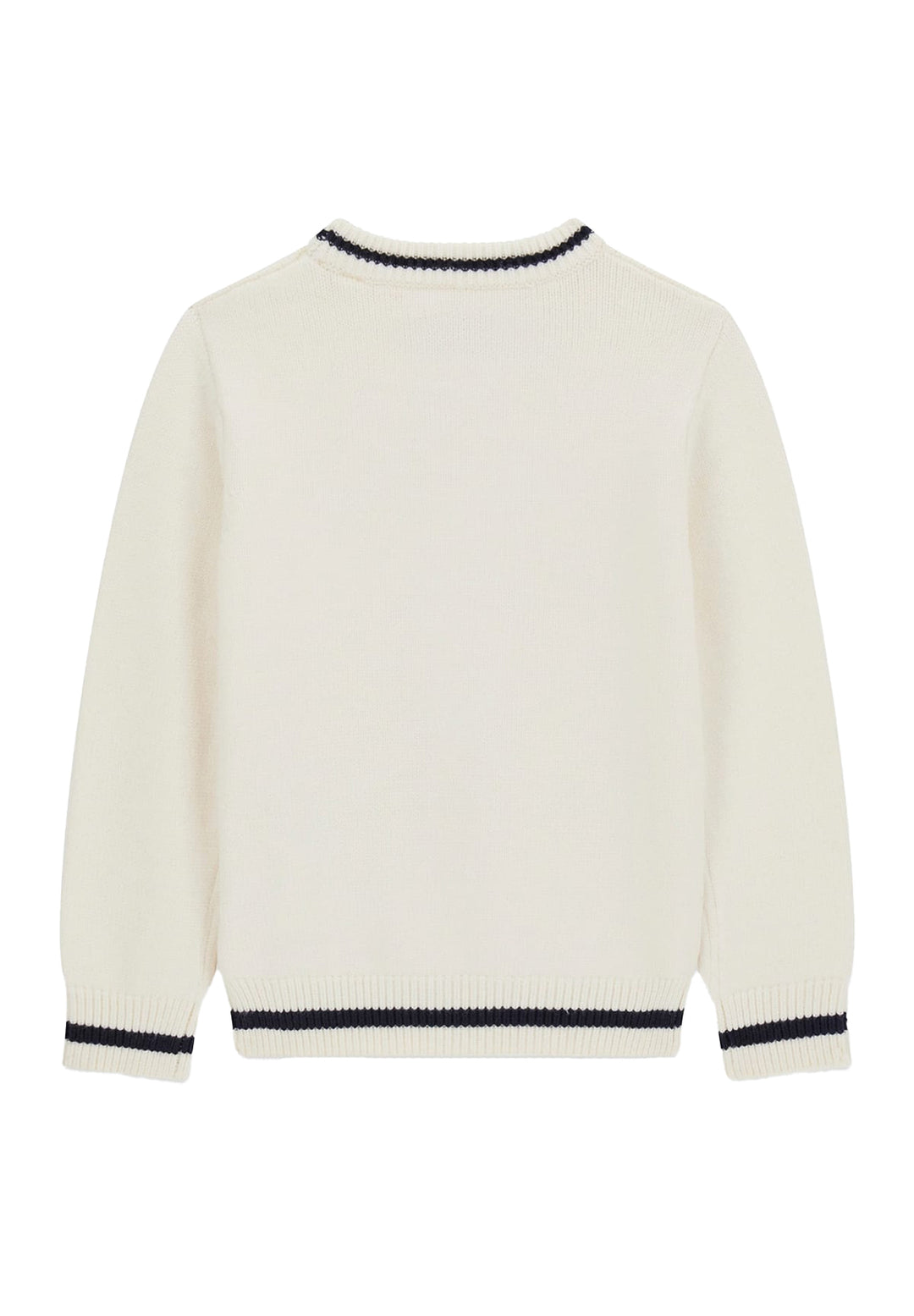 Maglia crema per neonato