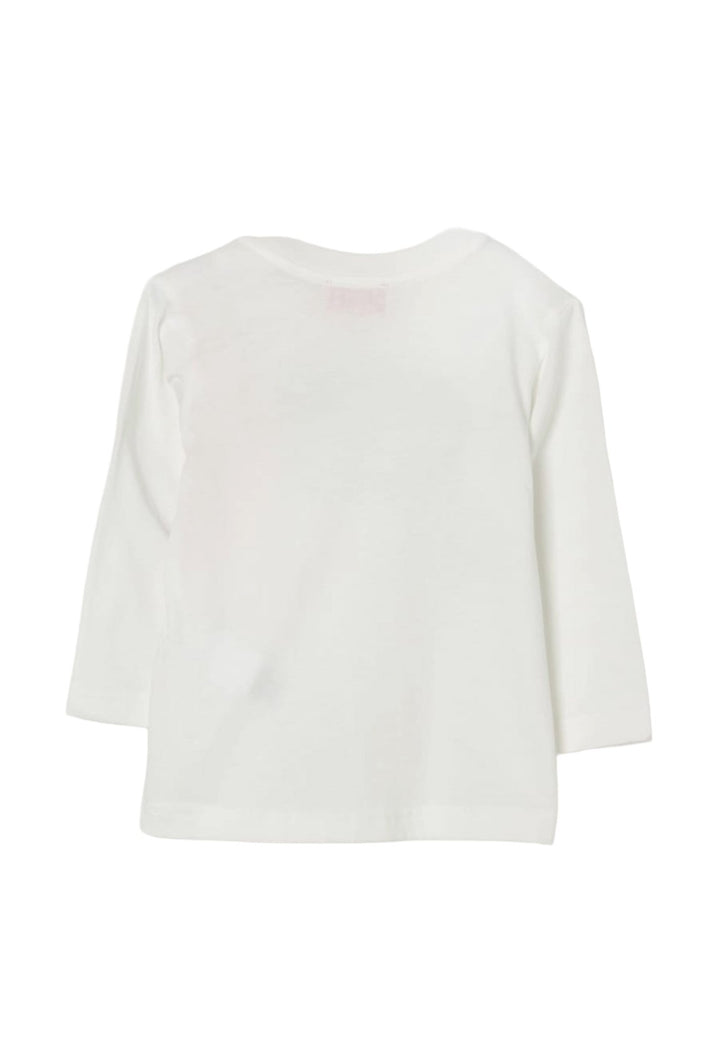 T-shirt bianca per neonato