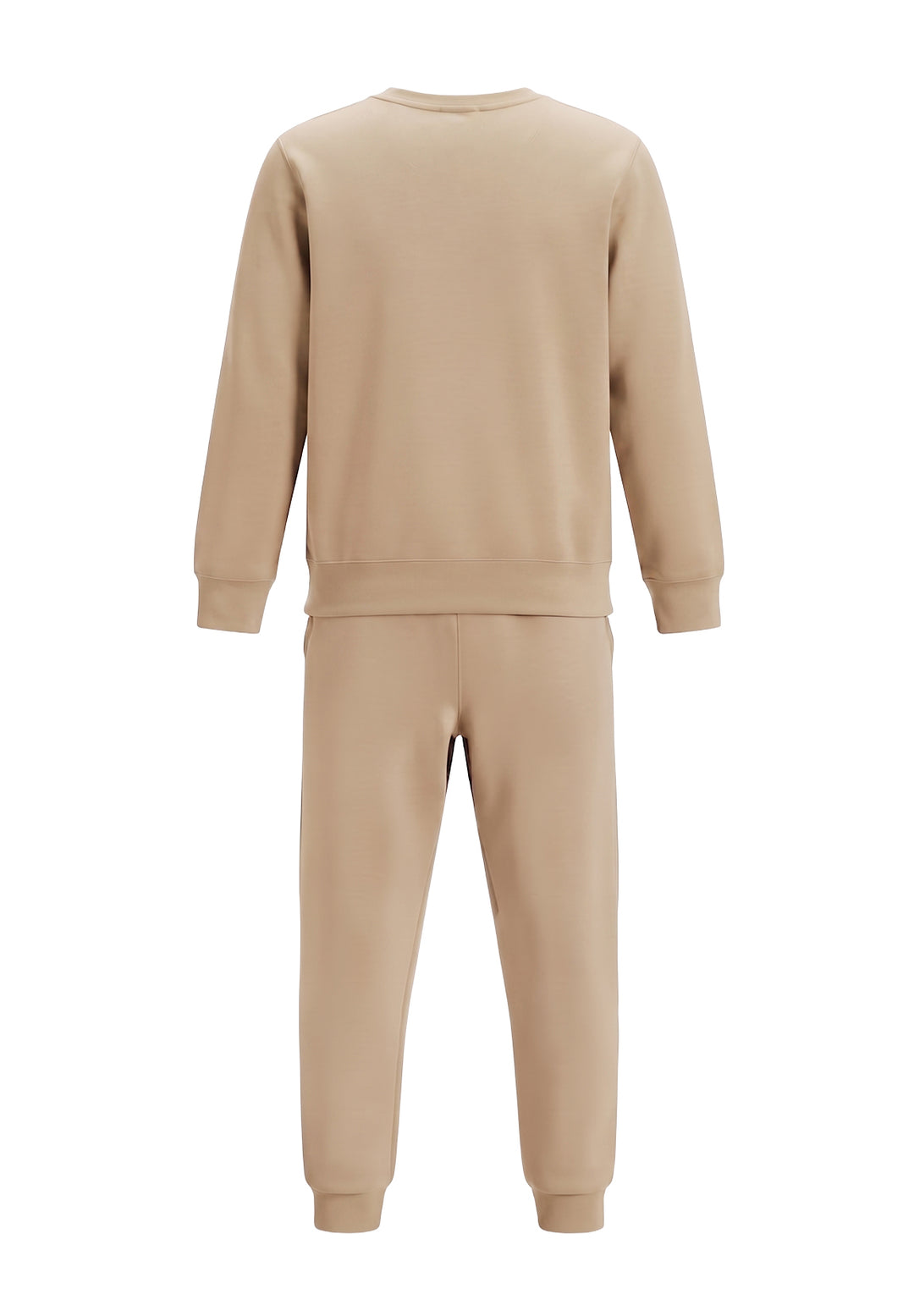 Completo felpa beige per bambino