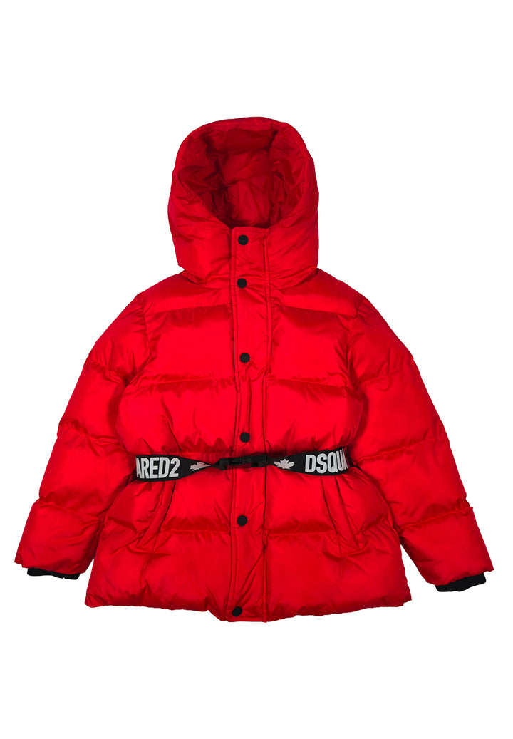 Giubbotto rosso per bambina