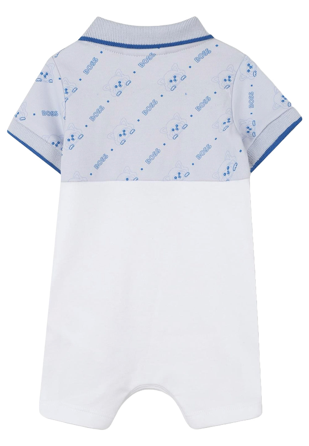 Light blue onesie for newborns