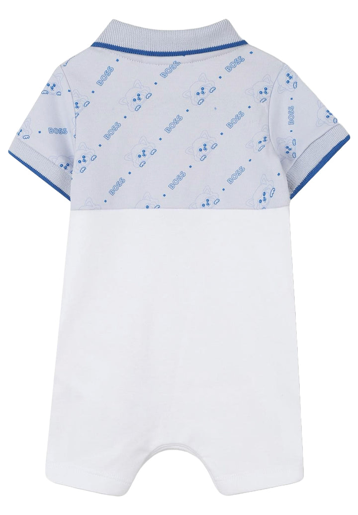 Light blue onesie for newborns
