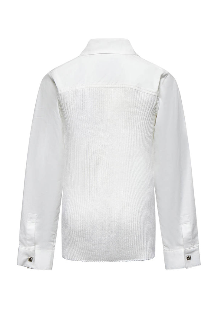 Camicia bianca per bambina