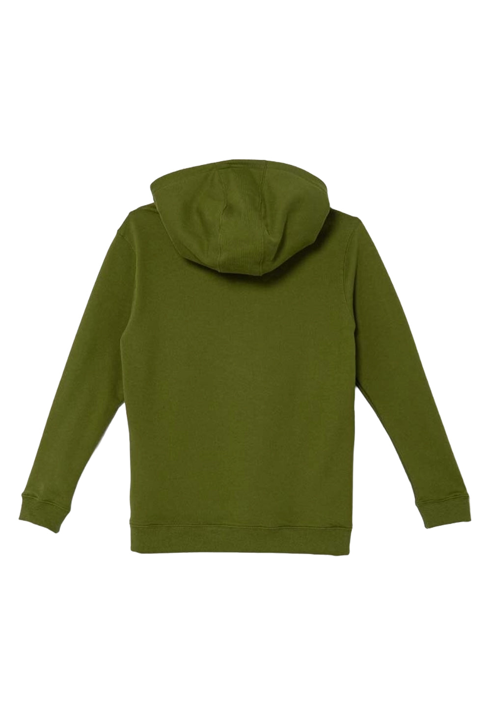 Felpa cappuccio verde per bambino