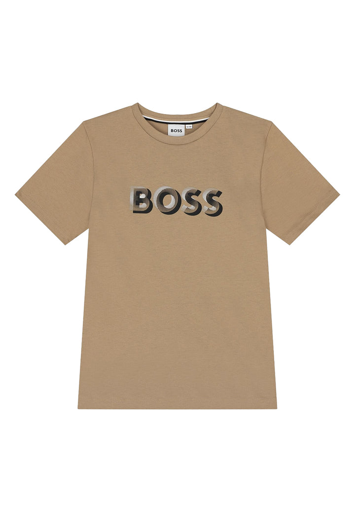 T-shirt marrone per bambino