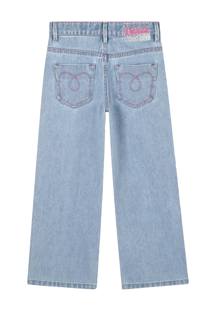 Jeans blu denim per bambina