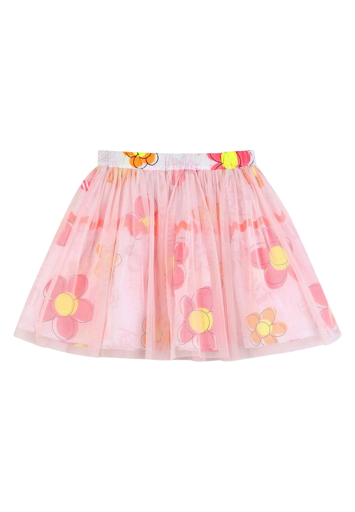 Gonna tulle rosa per bambina