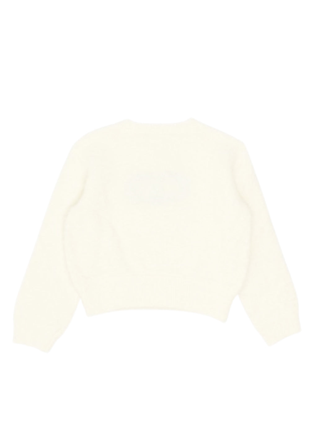 Maglione panna per bambina