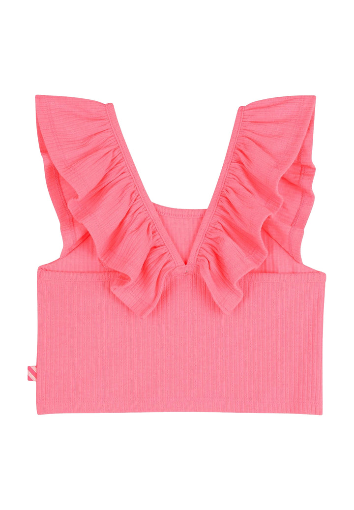 Fuchsia-T-Shirt für Mädchen