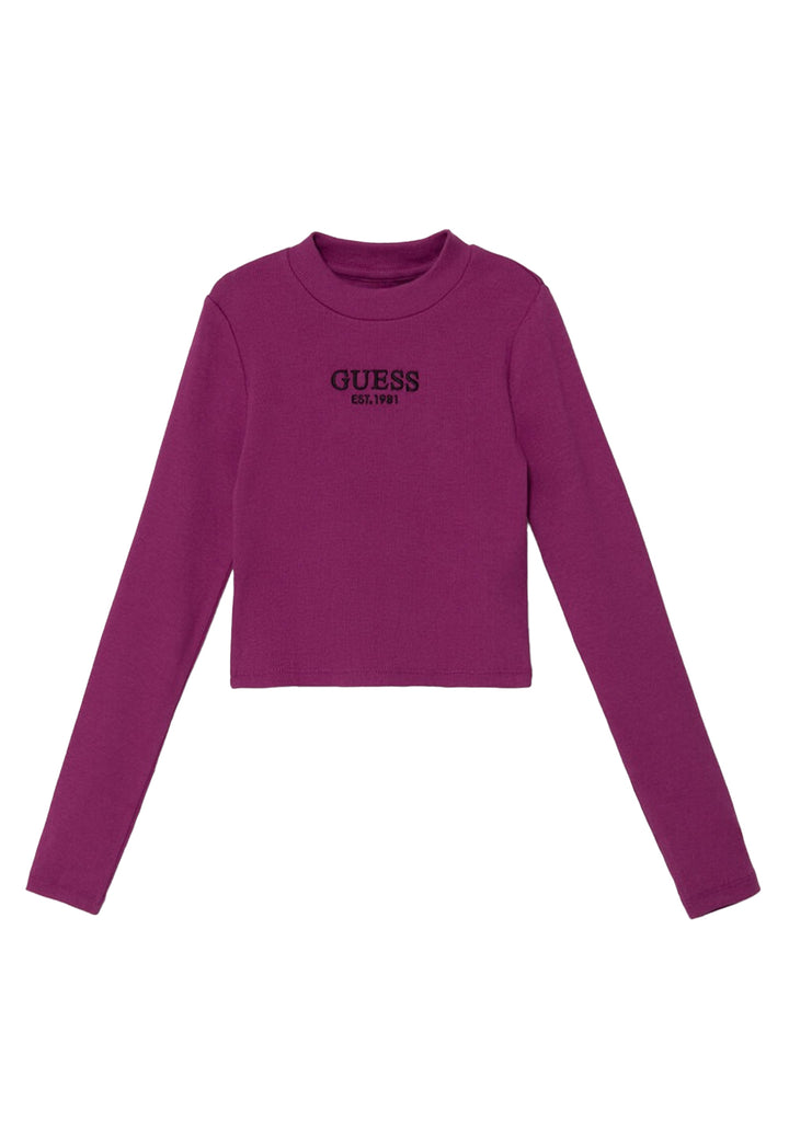 T-shirt violetto per bambina
