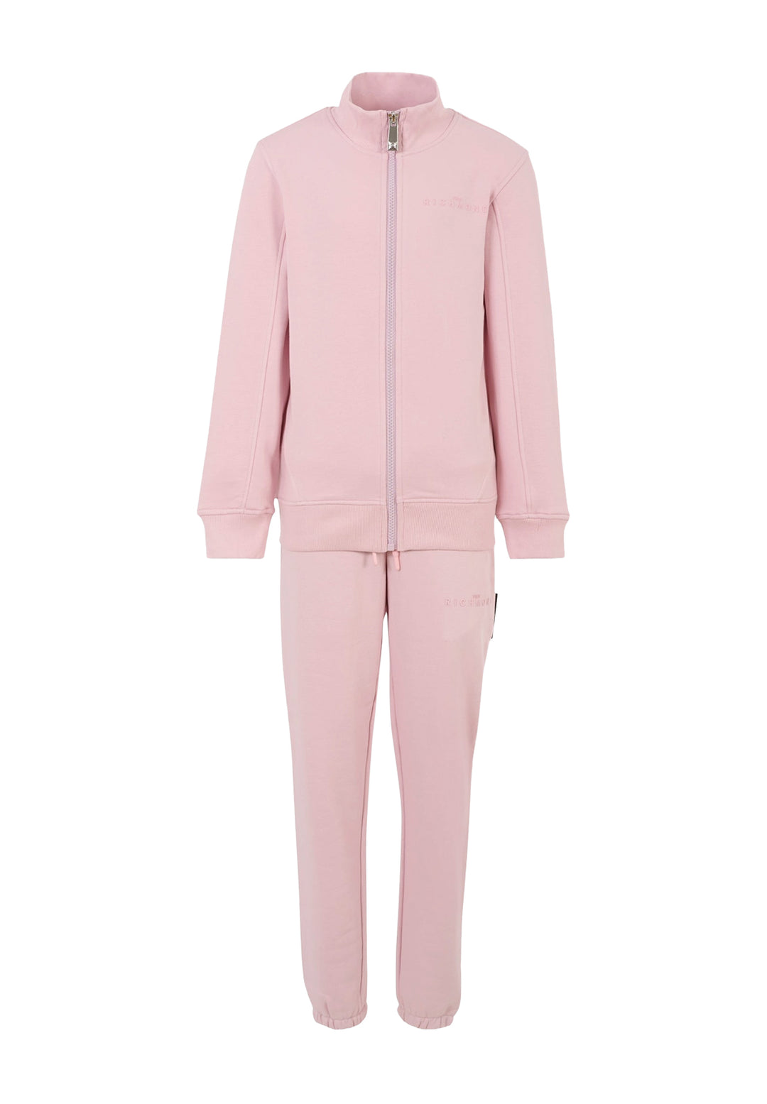 Completo felpa rosa per bambina