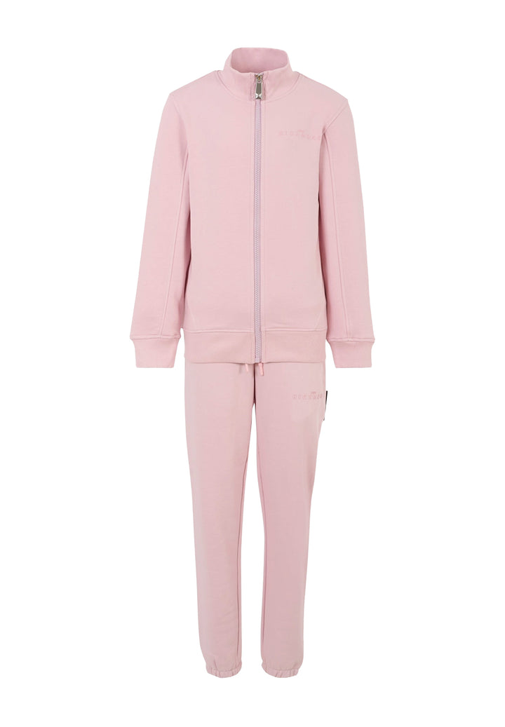 Completo felpa rosa per bambina