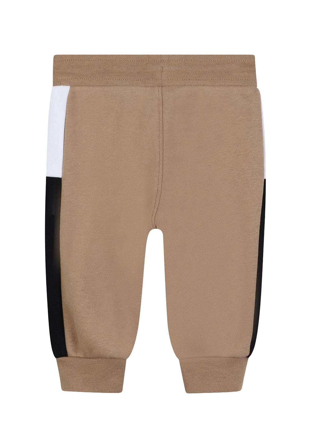 Pantalone felpa marrone per neonato