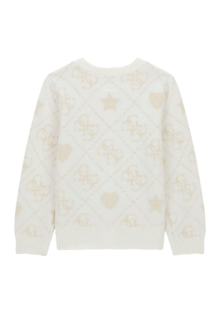 Cardigan crema per bambina