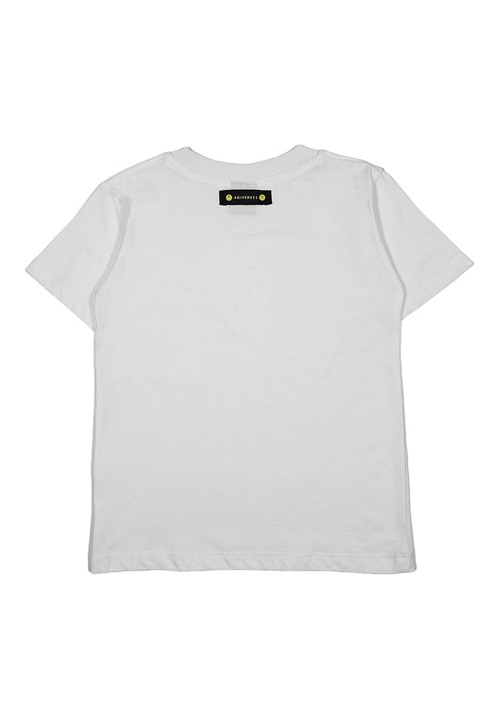 T-shirt bianca per bambino