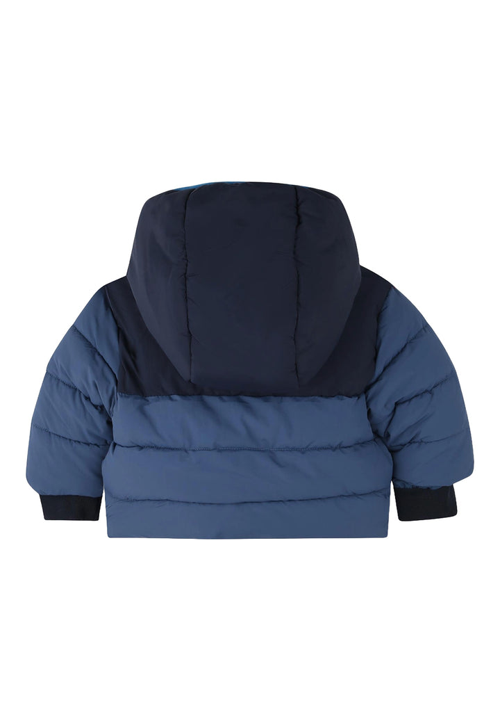 Blaue Jacke für Neugeborene