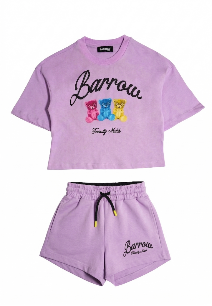 Completo lilla per bambina