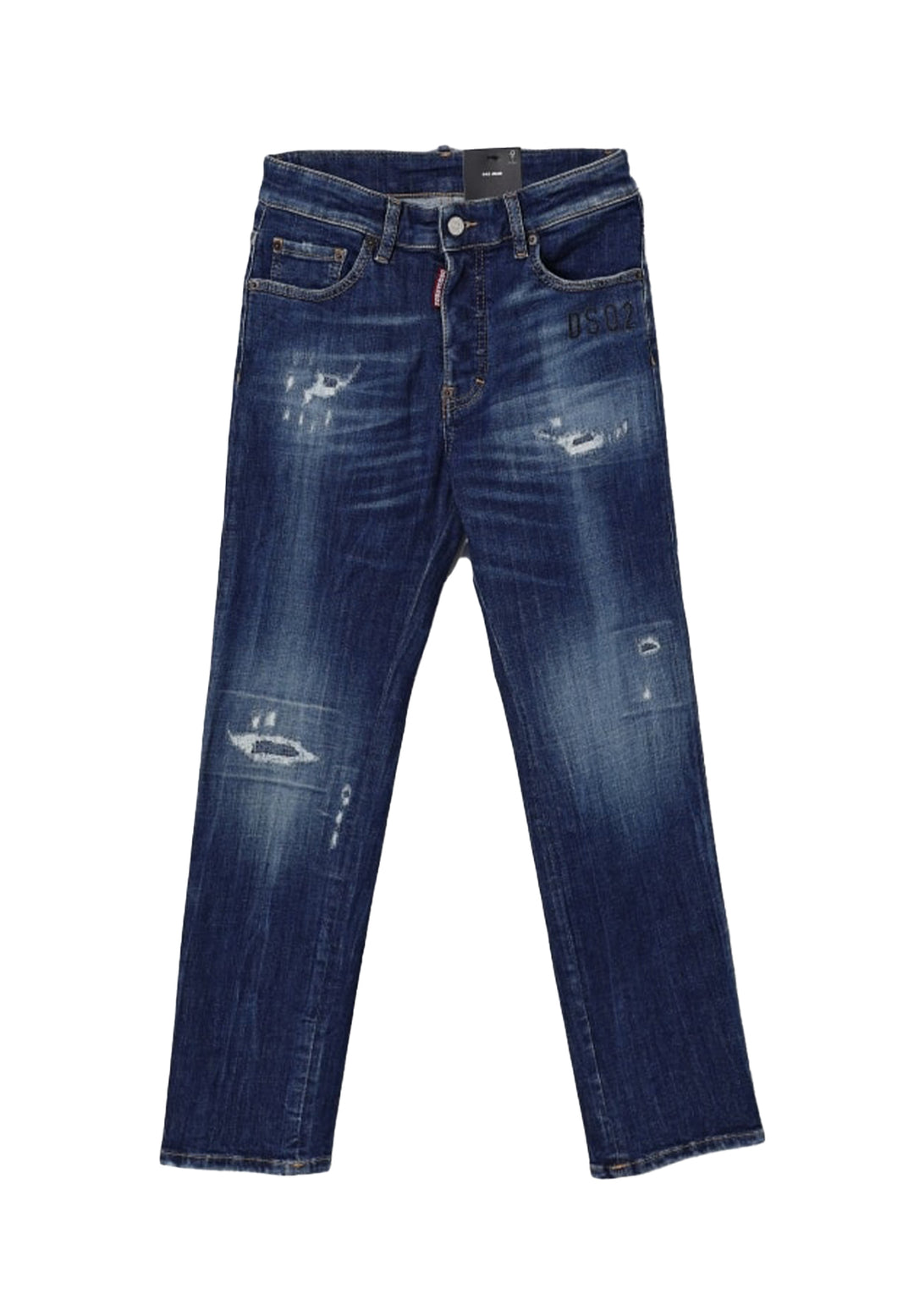 Jeans blu denim per bambino
