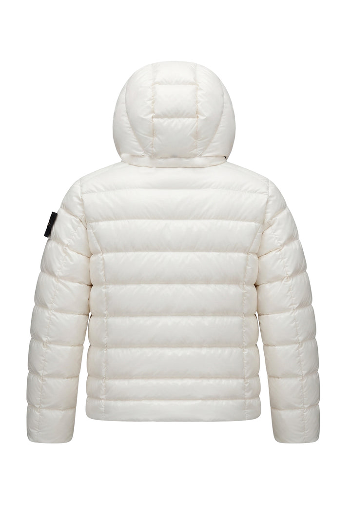 Giubbotto bianco per bambina