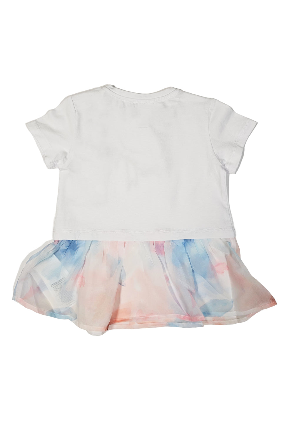 T-shirt bianca per bambina