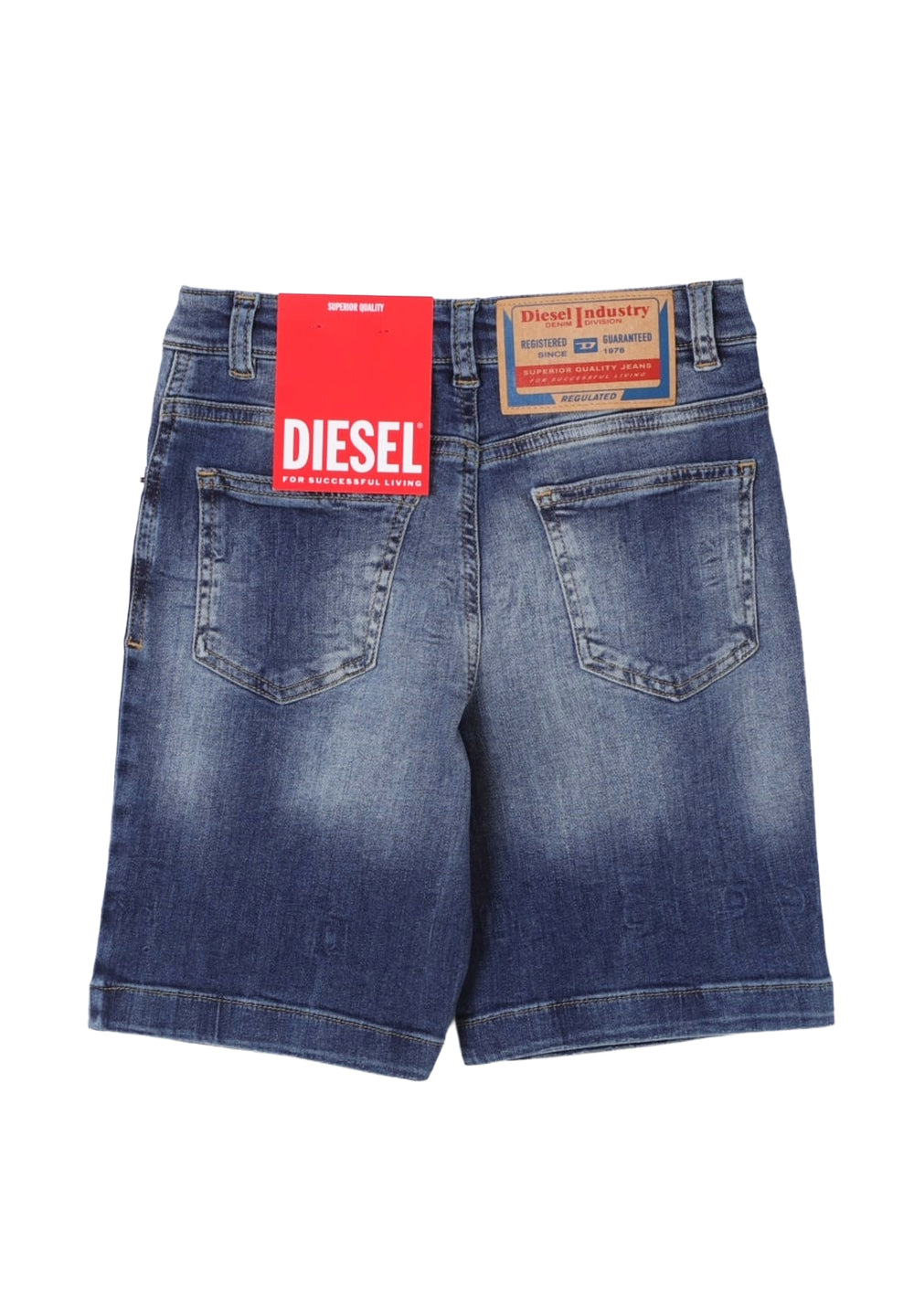 Bermuda en jean bleu pour garçon