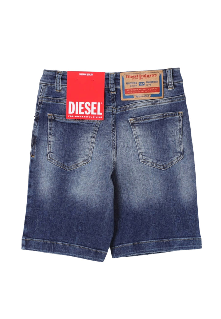 Bermuda en jean bleu pour garçon