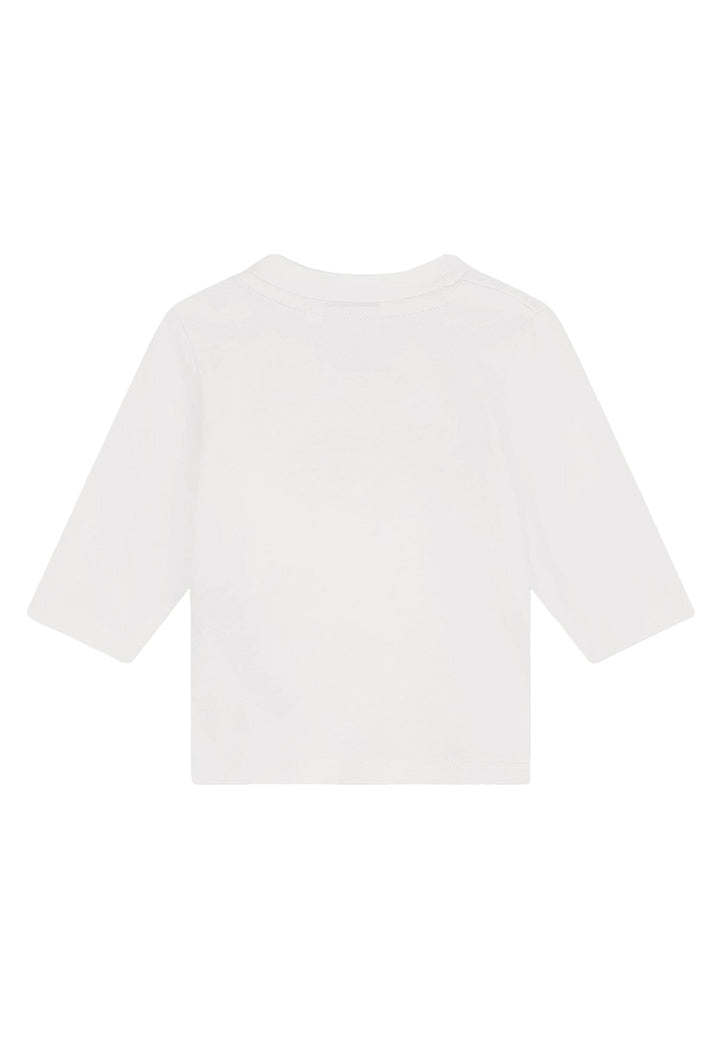 T-shirt bianca per neonato