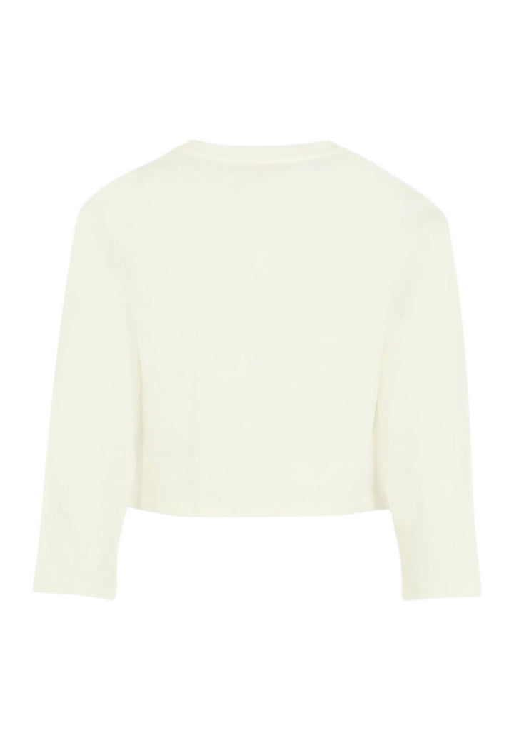 T-shirt bianca per bambina