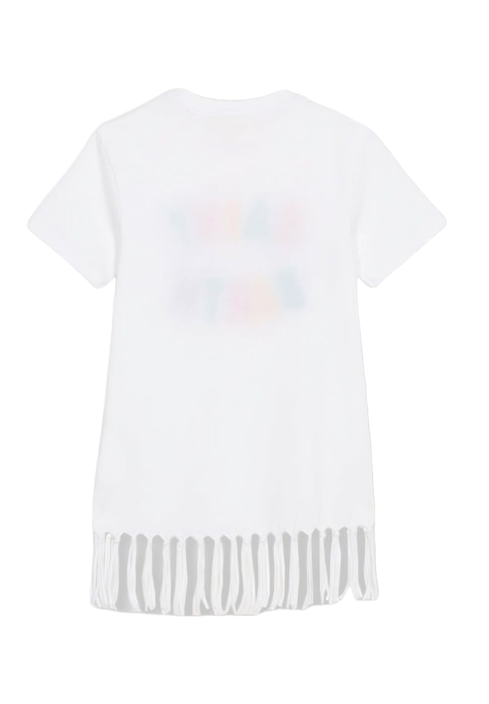 T-shirt bianca per bambina