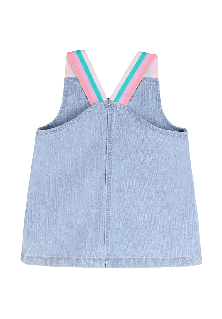 Vestito denim blu per neonata
