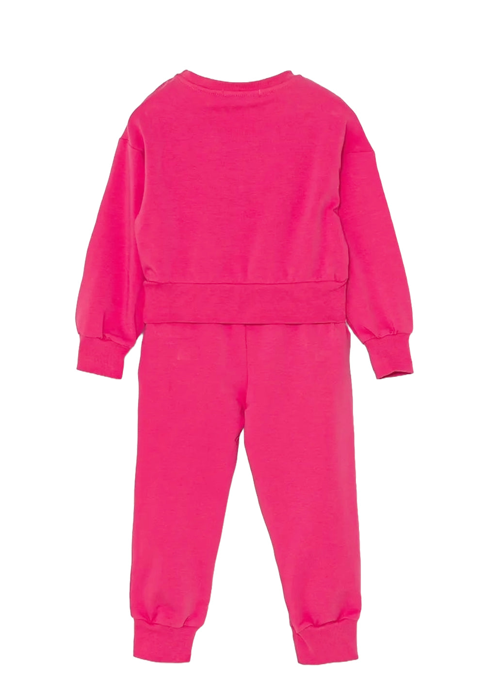 Completo felpa fuxia per neonata