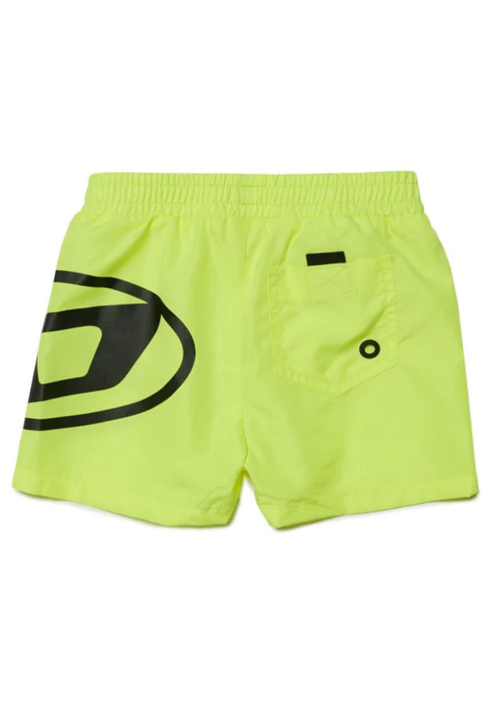 Costume boxer giallo fluo per bambino