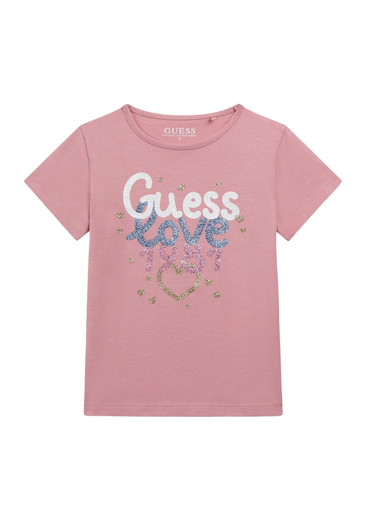 T-shirt rosa per bambina