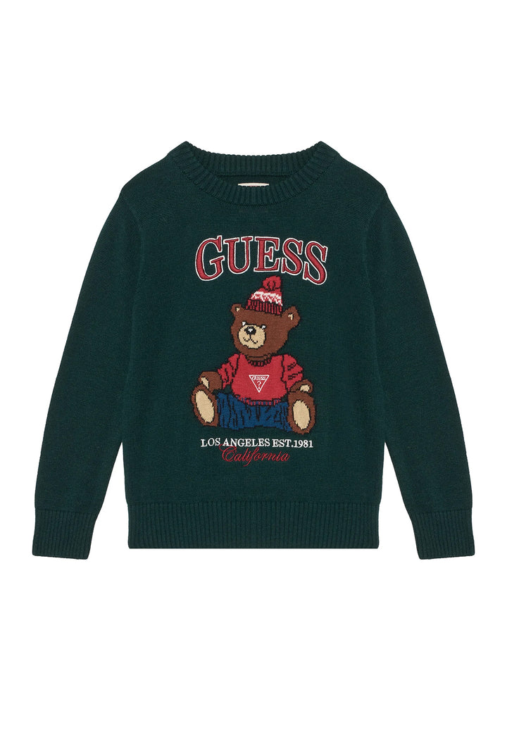Maglione verde per bambino
