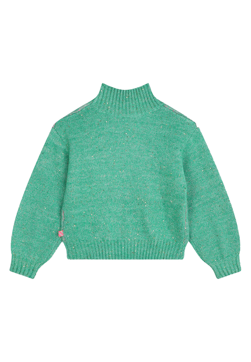 Grüner Pullover für Mädchen