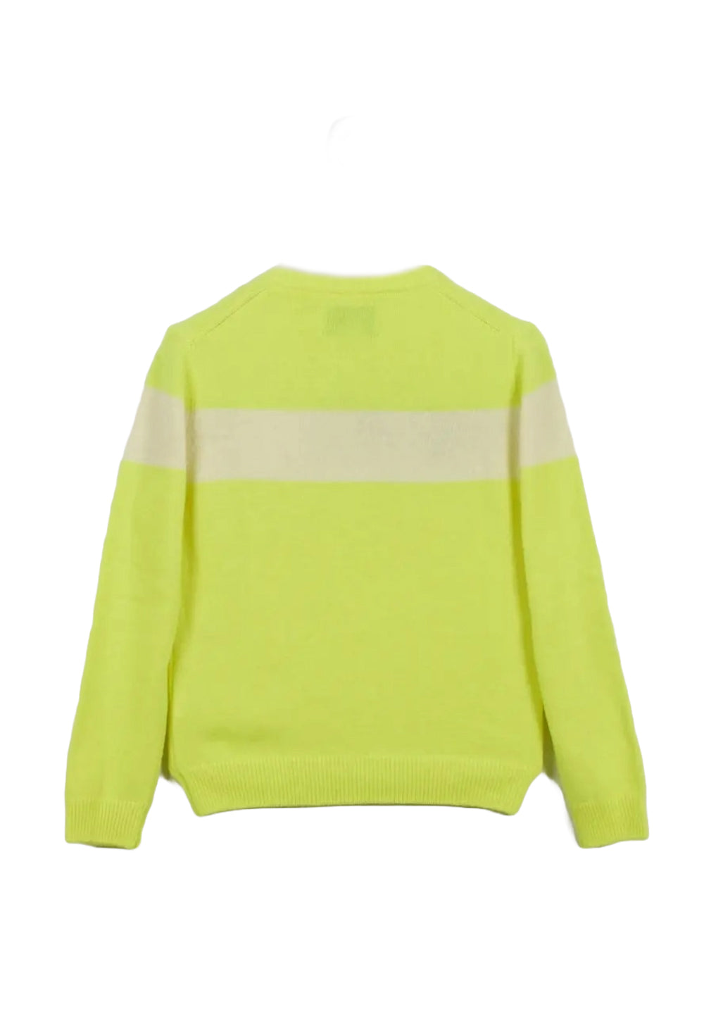 Fluorescent yellow sweater for boys