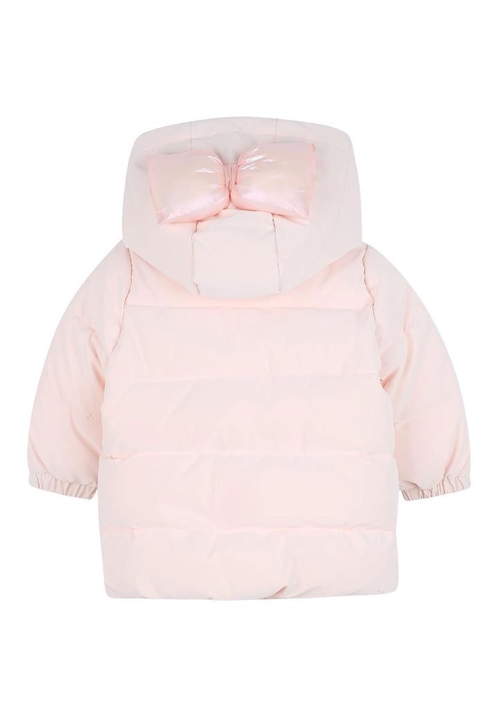 Giubbotto rosa per neonata