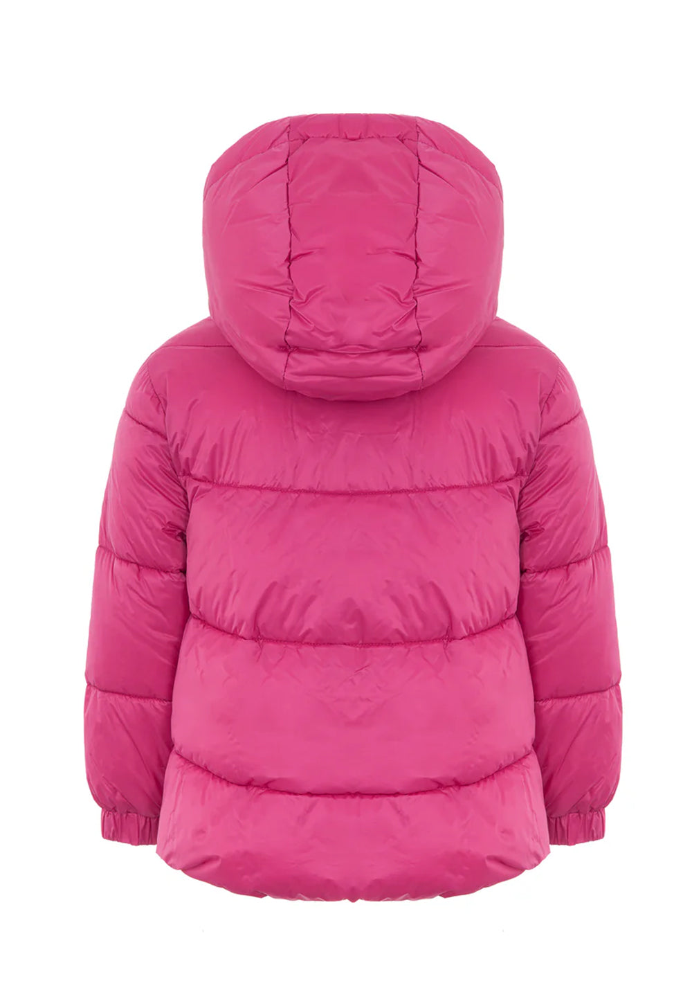 Fluorescent pink jacket for baby girls