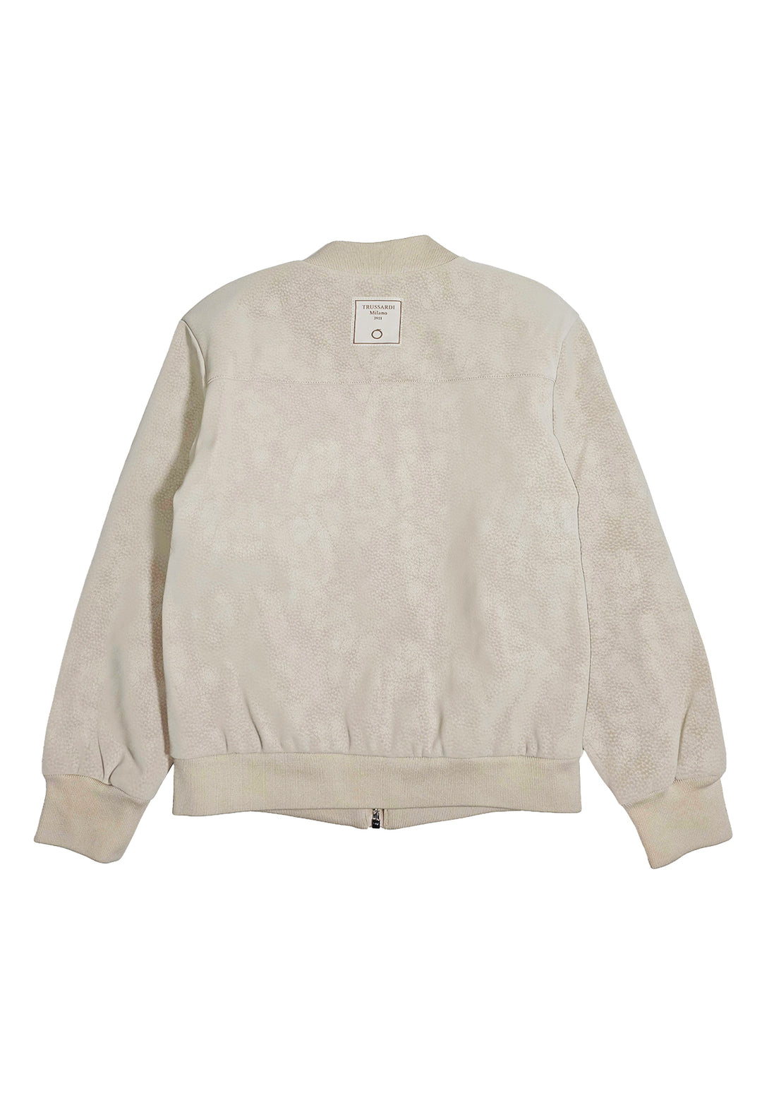 Giubbino pelle beige per bambino