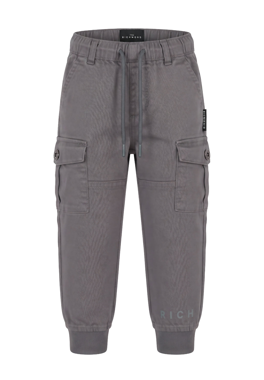 Pantalone cargo grigio per neonato