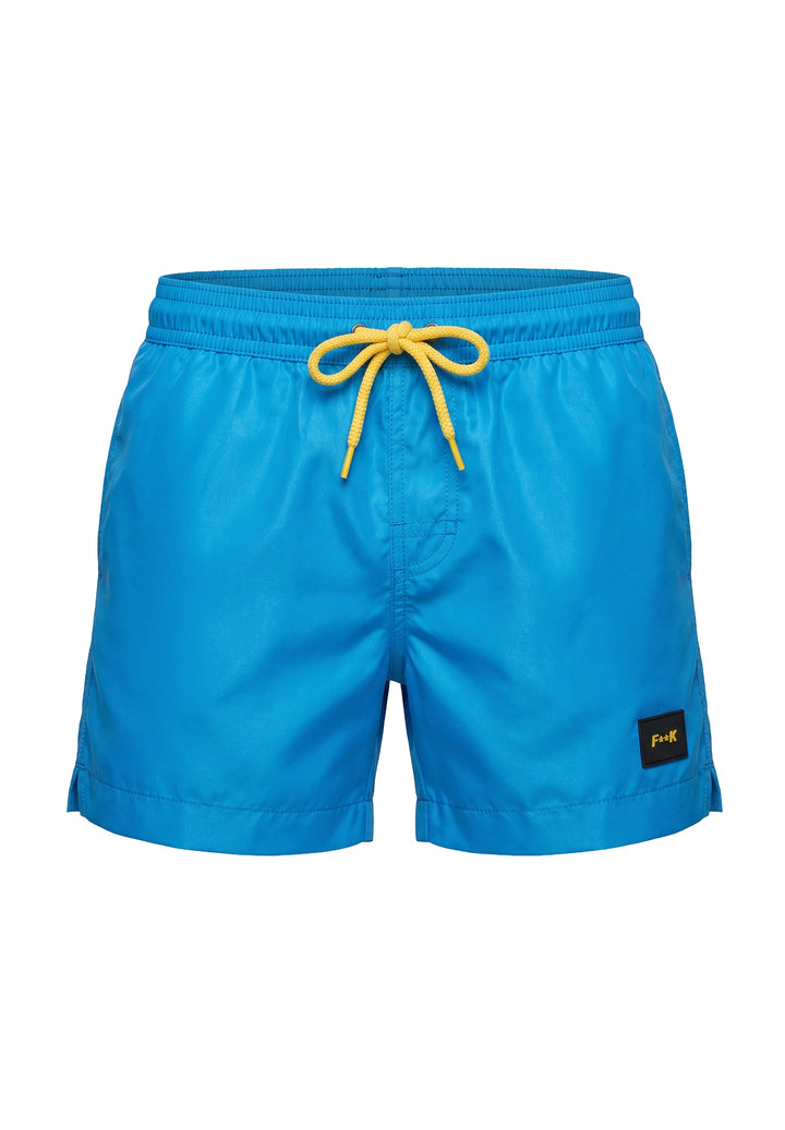 Costume boxer azzurro per neonato