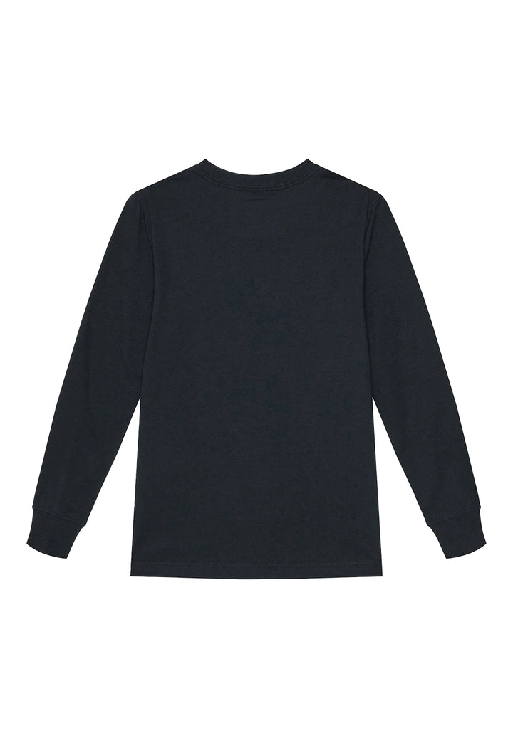 T-shirt nera per bambino