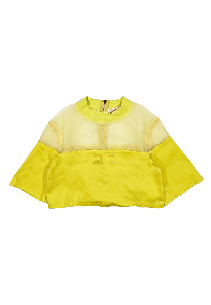 Top giallo per bambina